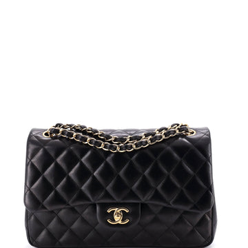 Chanel Classic Double Flap Bag Quilted Lambskin Jumbo