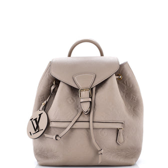 Louis Vuitton Montsouris NM Backpack Monogram Empreinte Leather PM