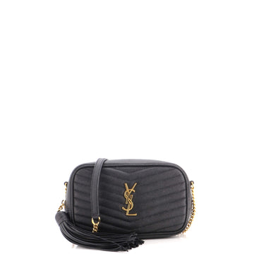 Saint Laurent Lou Camera Bag Matelasse Chevron Leather Mini
