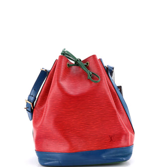 Louis Vuitton Tricolor Noe Handbag Epi Leather Large