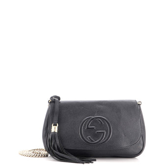 Gucci Soho Chain Crossbody Bag Leather Medium