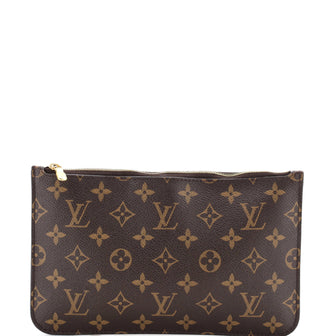 Louis Vuitton Neverfull Pochette Monogram Canvas Large