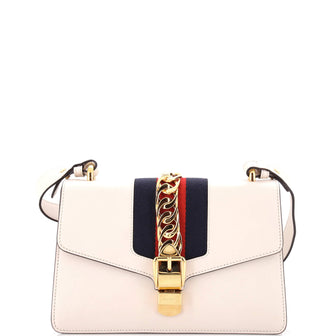 Gucci Sylvie Shoulder Bag Leather Small