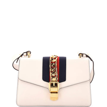 Gucci Sylvie Shoulder Bag Leather Small