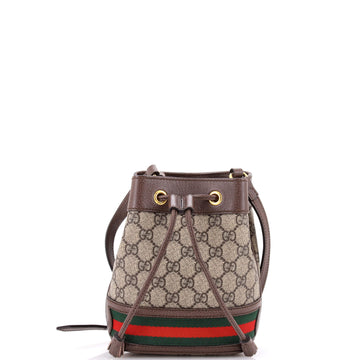 Gucci Ophidia Bucket Bag GG Coated Canvas Mini