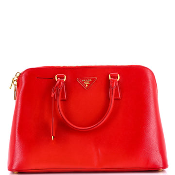 Prada Promenade Bag Vernice Saffiano Leather Large
