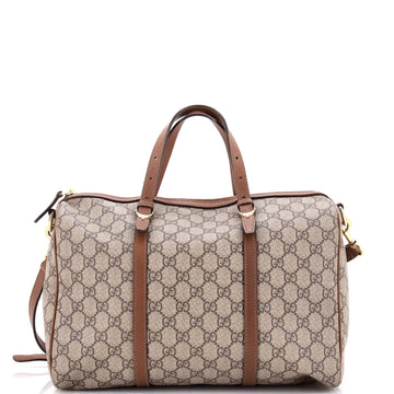 Gucci Nice Convertible Boston Bag GG Coated Canvas Medium
