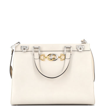 Gucci Zumi Top Handle Bag Leather Medium