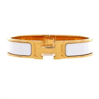 Hermes Clic H Bracelet Enamel Narrow