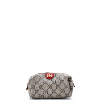 Gucci Ophidia Cosmetic Pouch GG Coated Canvas Small