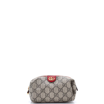 Gucci Ophidia Cosmetic Pouch GG Coated Canvas Small