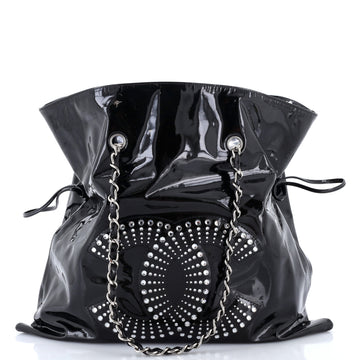 Chanel Bon Bon Tote Strass Embellished Patent Large