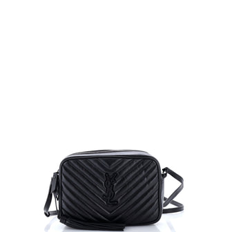 Saint Laurent Lou Camera Bag Matelasse Chevron Leather Small