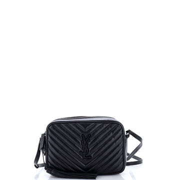 Saint Laurent Lou Camera Bag Matelasse Chevron Leather Small