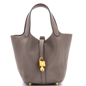 Hermes Picotin Lock Bag Clemence PM