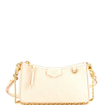 Louis Vuitton Easy Pouch on Strap Monogram Empreinte Leather