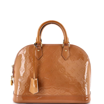 Louis Vuitton Alma Handbag Monogram Vernis PM