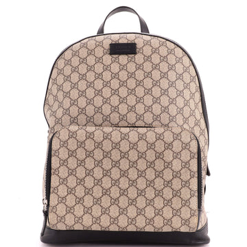 Gucci Zip Pocket Backpack GG Coated Canvas Medium