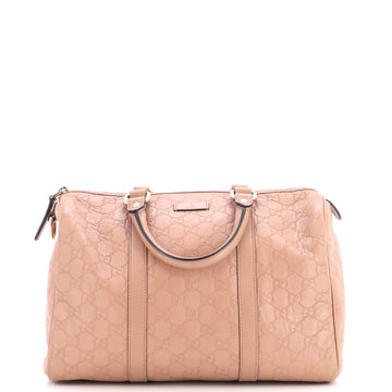Gucci Joy Boston Bag Guccissima Leather Medium