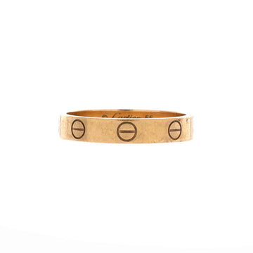 Cartier Love Wedding Band Ring 18K Yellow Gold