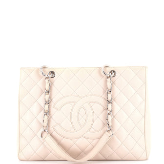 Chanel Grand Shopping Tote Quilted Caviar
