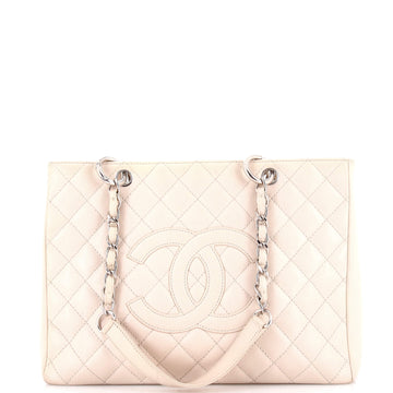 Chanel Grand Shopping Tote Quilted Caviar