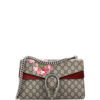 Gucci Dionysus Bag Blooms Print GG Coated Canvas Small