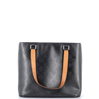 Louis Vuitton Mat Stockton Handbag Monogram Vernis