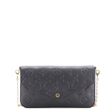 Louis Vuitton Felicie Pochette Monogram Empreinte Leather