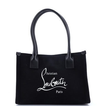 Christian Louboutin Nastroloubi Tote Printed Canvas Large