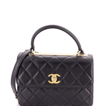 Chanel Trendy CC Top Handle Bag Quilted Lambskin Small