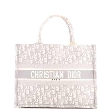 Christian Dior Book Tote Oblique Canvas Medium