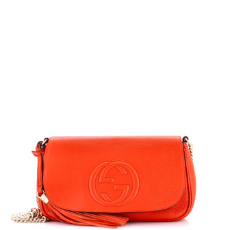 Gucci Soho Chain Crossbody Bag Leather Medium