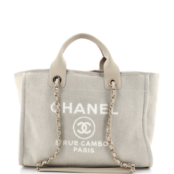 Chanel Deauville NM Tote Mixed Fibers Small
