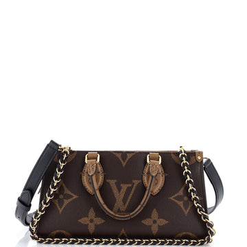 Louis Vuitton OnTheGo Chain Tote Reverse Monogram Giant East West