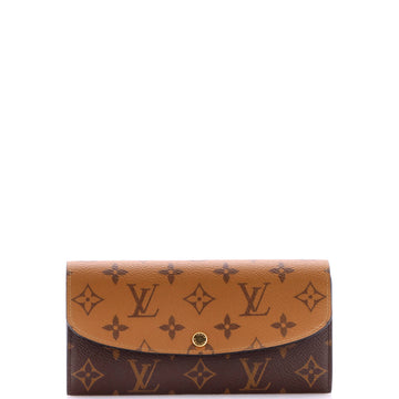 Louis Vuitton Emilie Wallet Reverse Monogram Canvas