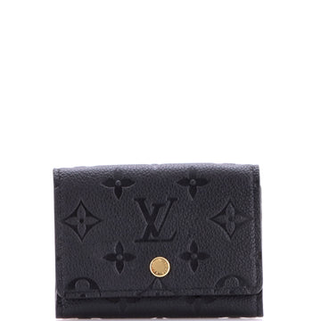 Louis Vuitton Business Card Holder Monogram Empreinte Leather