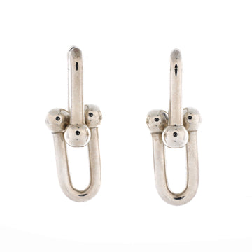 Tiffany & Co. Hardwear Link Earrings Sterling Silver Large
