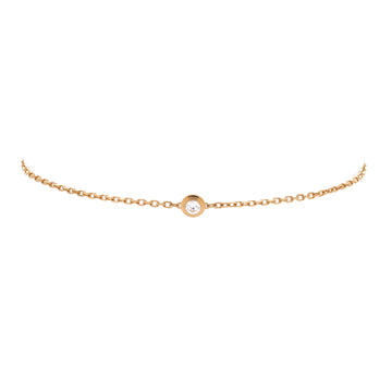 Cartier D'Amour Bracelet 18K Yellow Gold and Diamond Medium