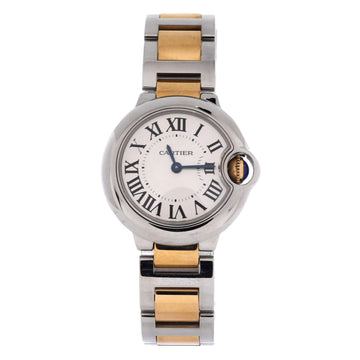 Cartier Ballon Bleu de Cartier Quartz Watch Stainless Steel and Yellow Gold 28