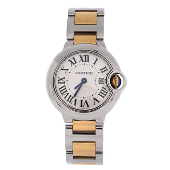 Cartier Ballon Bleu de Cartier Quartz Watch Stainless Steel and Yellow Gold 28