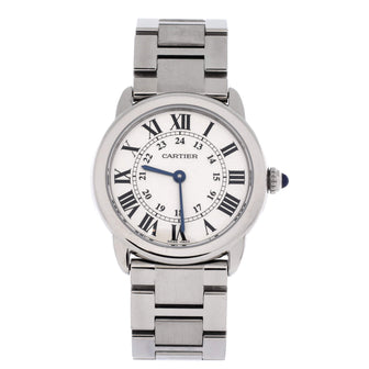 Cartier Ronde Solo de Cartier Quartz Watch Stainless Steel 29