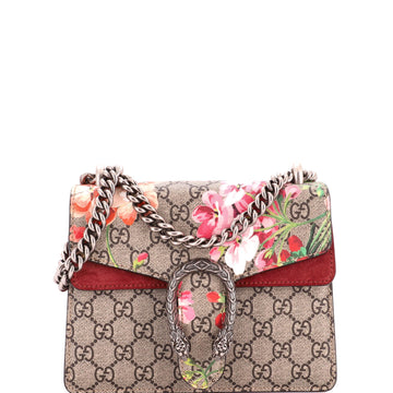 Gucci Dionysus Bag Blooms Print GG Coated Canvas Mini