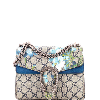 Gucci Dionysus Bag Blooms Print GG Coated Canvas Mini