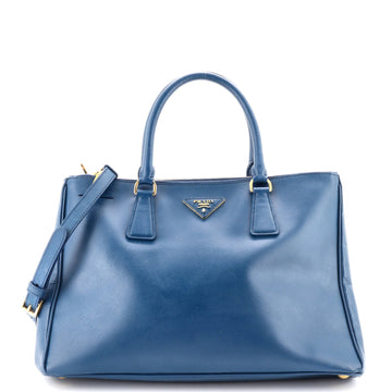 Prada Double Zip Lux Tote Saffiano Leather Large