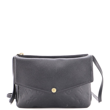 Louis Vuitton Twice Handbag Monogram Empreinte Leather