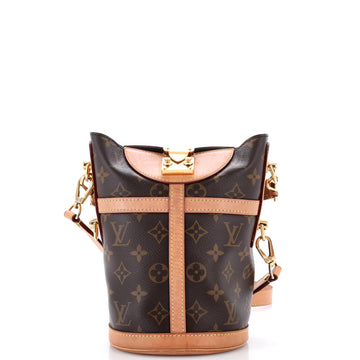Louis Vuitton Duffle Handbag Monogram Canvas