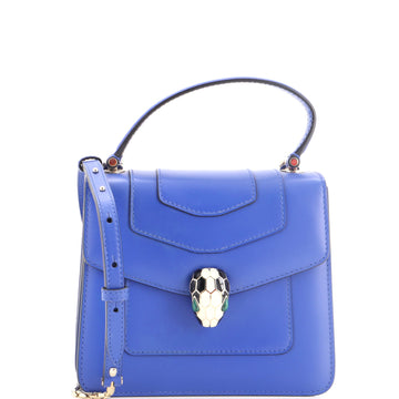 Bvlgari Serpenti Forever Top Handle Bag Leather Small