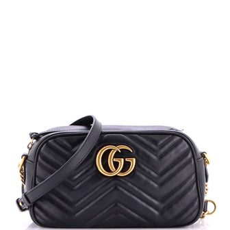 Gucci GG Marmont Shoulder Bag Matelasse Leather Small