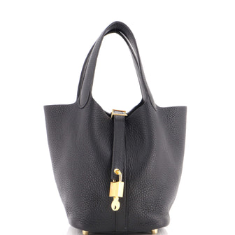 Hermes Picotin Lock Bag Clemence PM